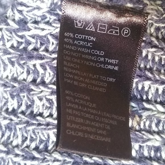 Urban Outfitters BDG Marled Blue Knit Sweater sz S - Picture 5 of 5